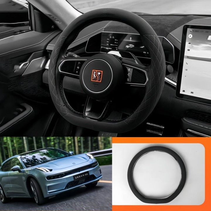 Steering Wheel Cover Suede for ZEEKR 001/009