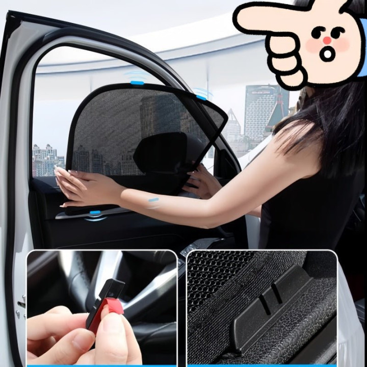 Magnetic Mesh Window Sunshade for ZEEKR 001 /7X