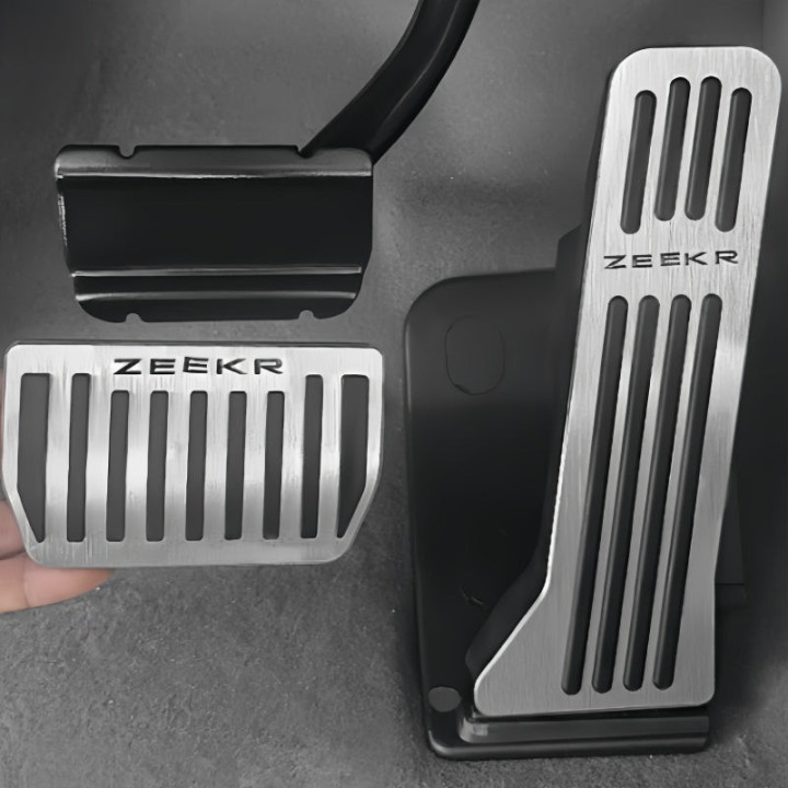 Brushed Aluminum Performance Pedals for Zeekr 7GT / 7X