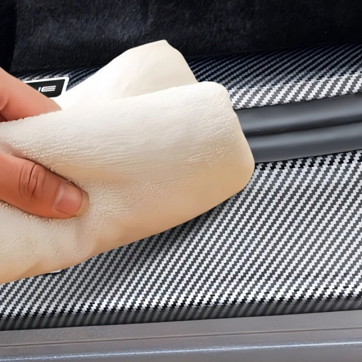 Carbon Fiber Door Sill Protectors for BYD ATTO 2