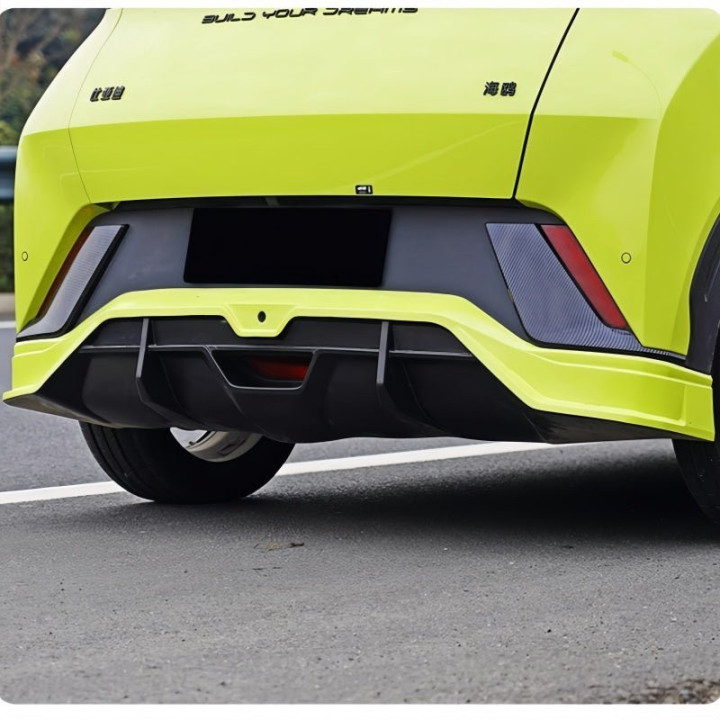 Front & Rear Bumper Lip Spoiler for BYD Dolphin Surf/Seagull