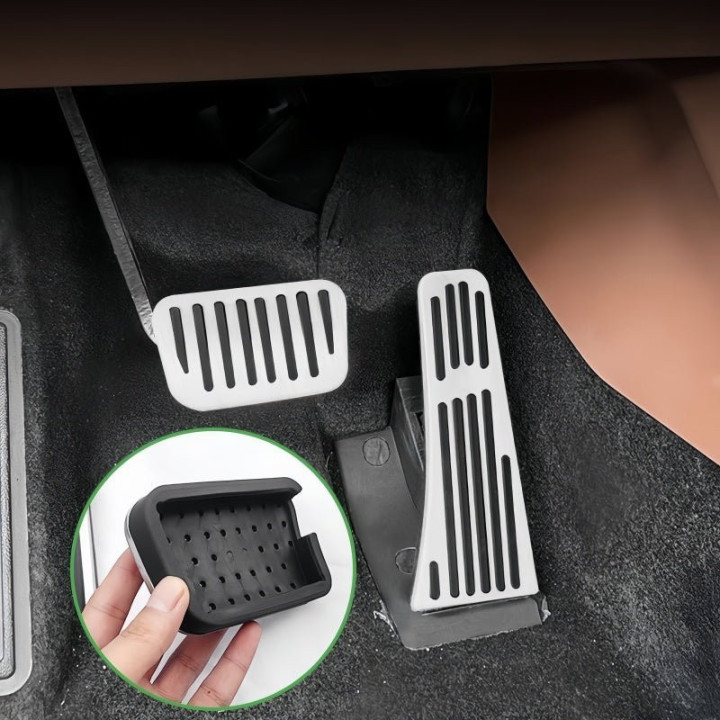 Brushed Aluminum Pedal for BYD M9 & Denza D9