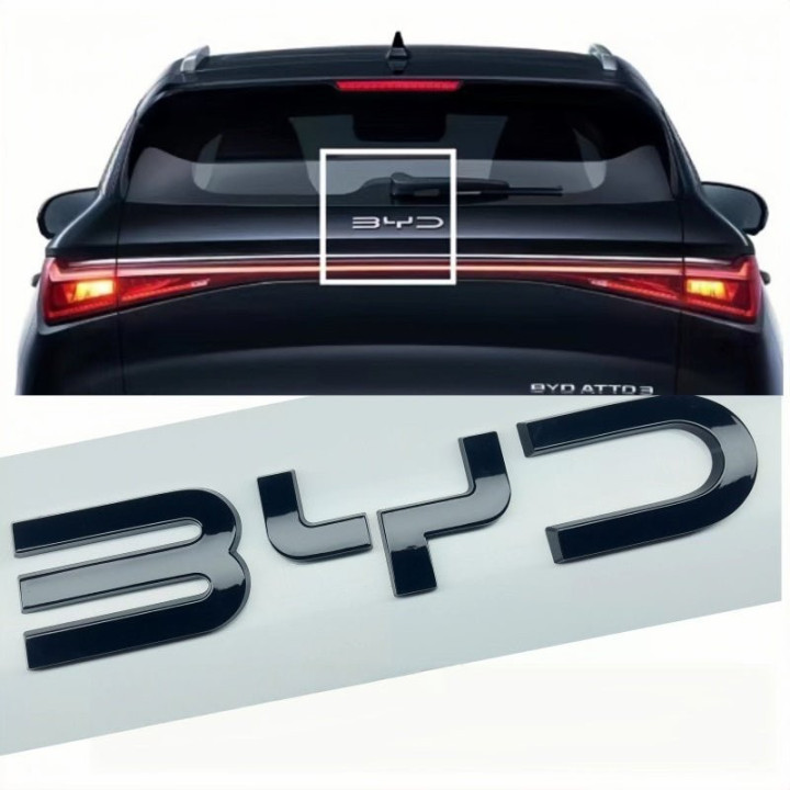 Front & Rear Badges Logo for BYD ATTO 3