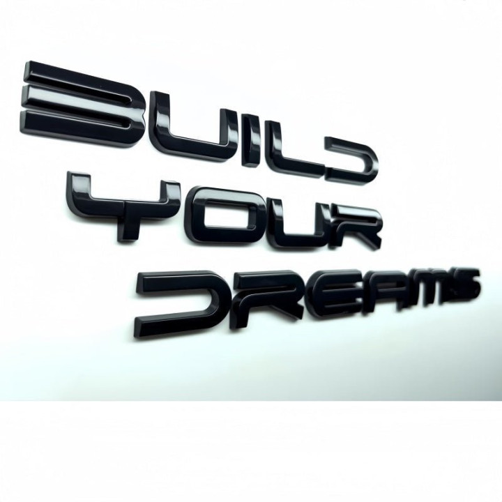 Front & Rear Badges Logo for BYD ATTO 3