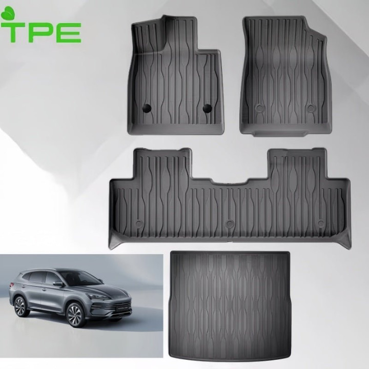 TPE Floor Mats & Trunk Mat for BYD Sealion 6/Seal U