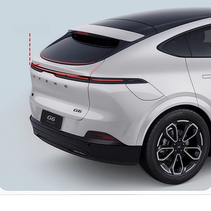 ABS Rear Spoiler Lip for Xpeng G6 2023-2025