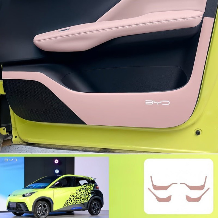 Door Kick Guards for BYD Dolphin Surf/Seagull (4 Pcs)