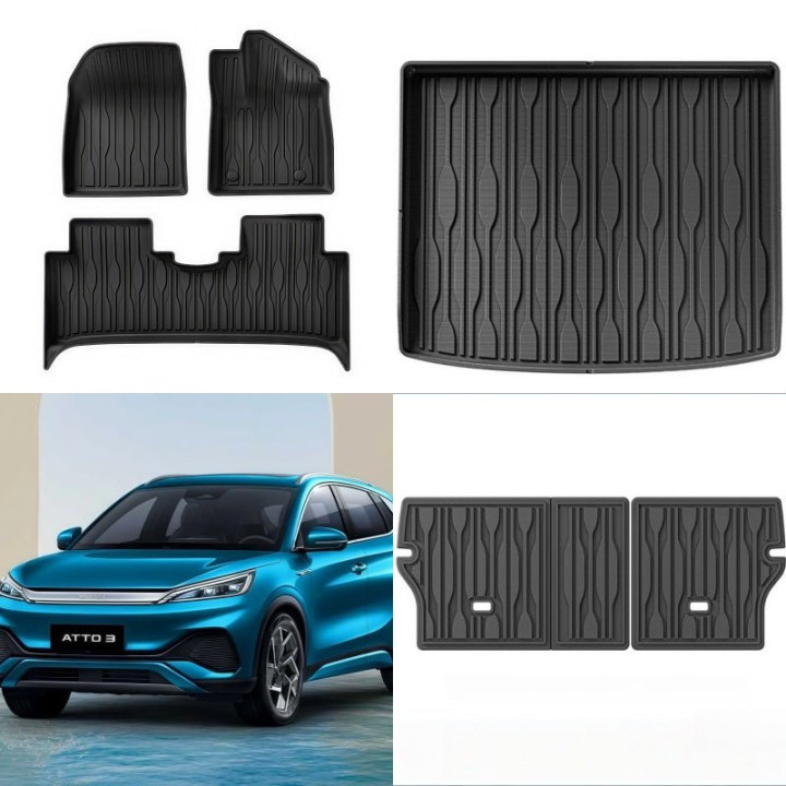 TPE Floor MATS & Trunk MATS for BYD ATTO 3
