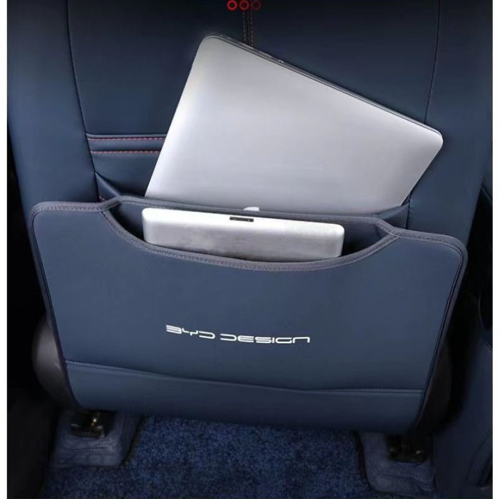 For BYD Atto 3 PU Leather Anti Kick Mat Pad Mats Seat Back Protector