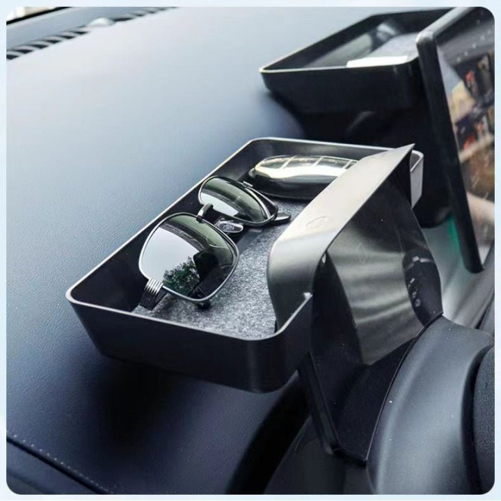 For BYD ATTO 3 LCD Dashboard Visor Storage Case Glasses Case