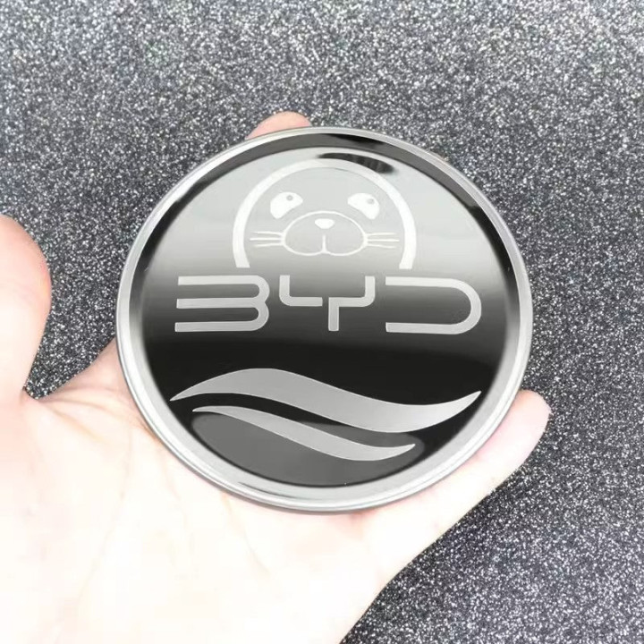 For BYD Atto3 Dolphin Seal Steering Wheel LOGO Protective Cover