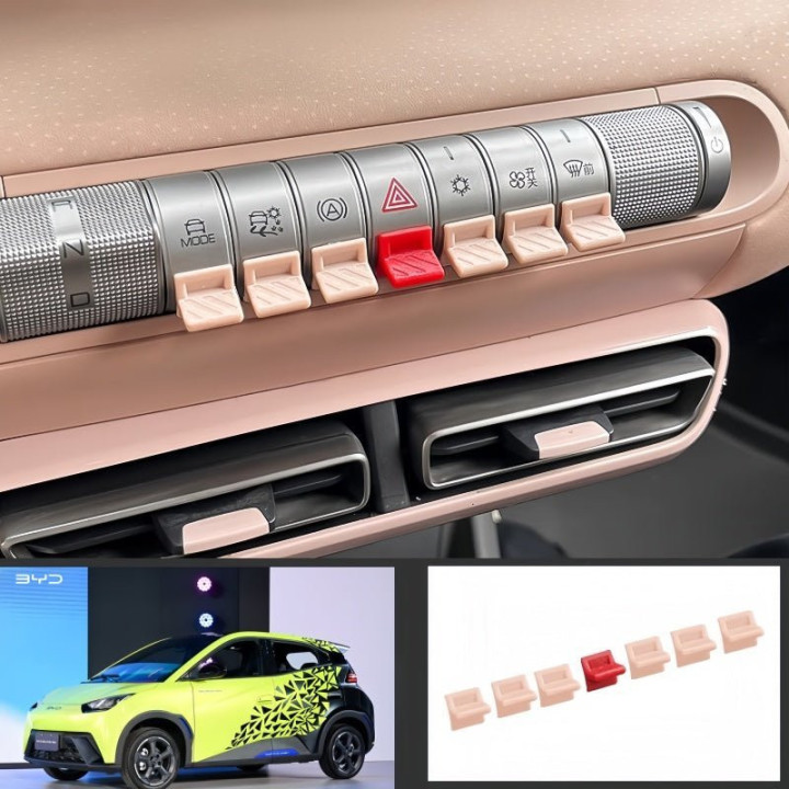 Central Control Button Paddles for BYD Dolphin/Dolphin Surf