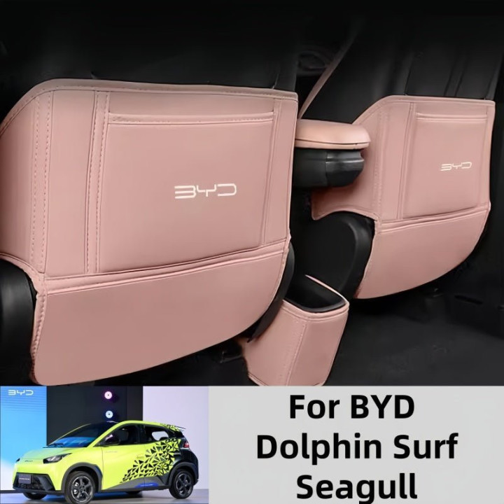 Seat Back Protector Mat for BYD Dolphin Surf/Seagull (3 Pcs)