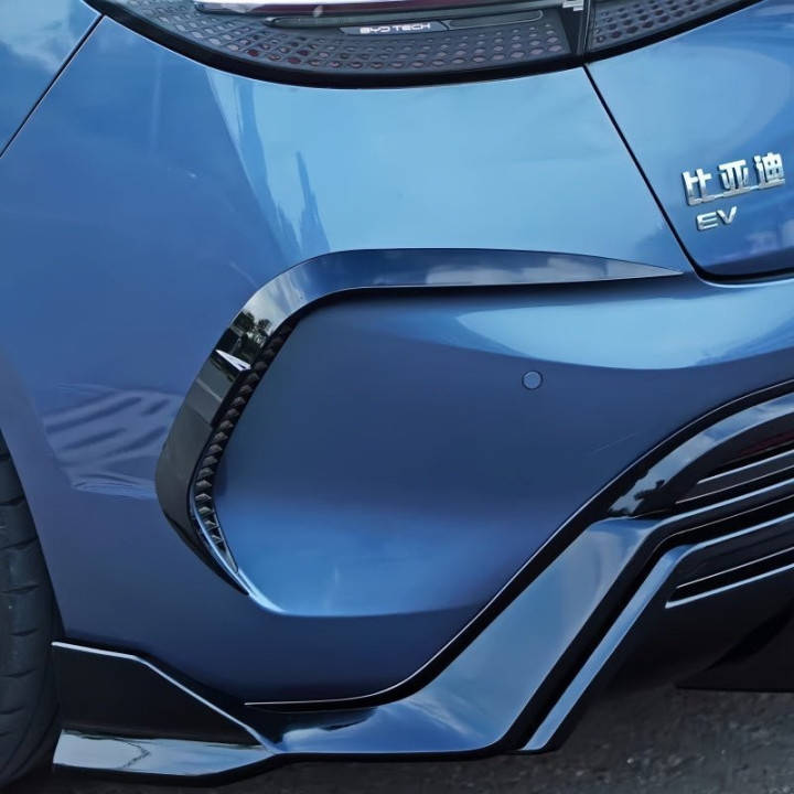 Sport Front & Rear Bumper Canards for BYD Seal