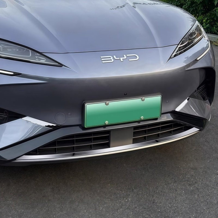 Front & Rear Stainless Steel Decorative Trim Strips for BYD Sealion 7