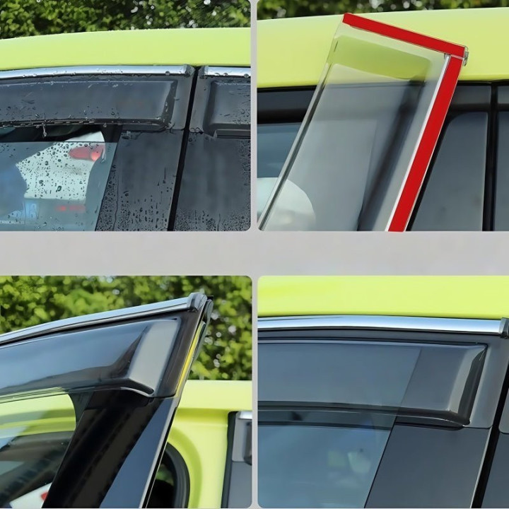 Window Visor for BYD Dolphin Surf & Seagull (4 Pcs)