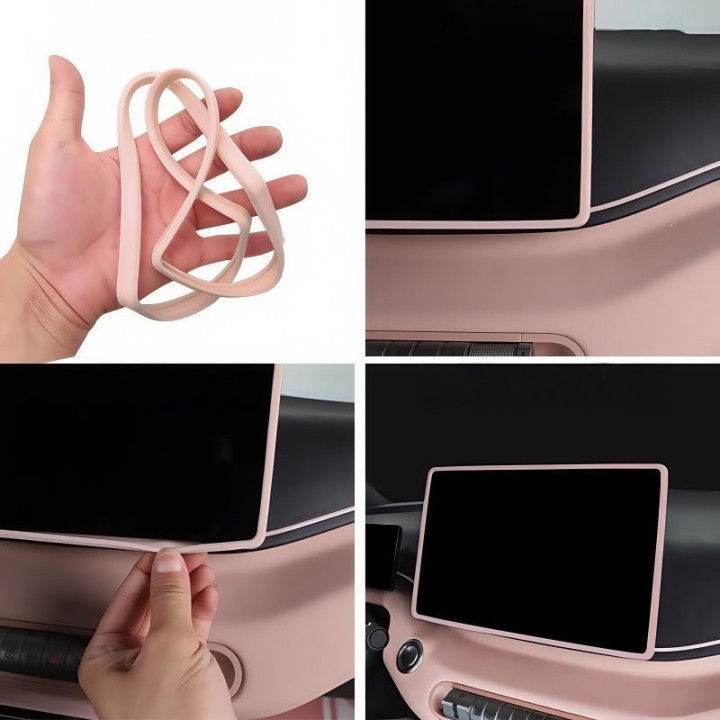 Screen Silicone Cover for BYD Dolphin Surf/Seagull (2 Pcs)