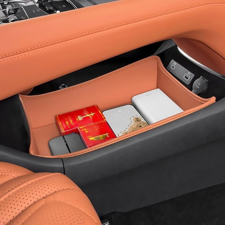 Leather Console Lower Storage Box for BYD Sealion 7