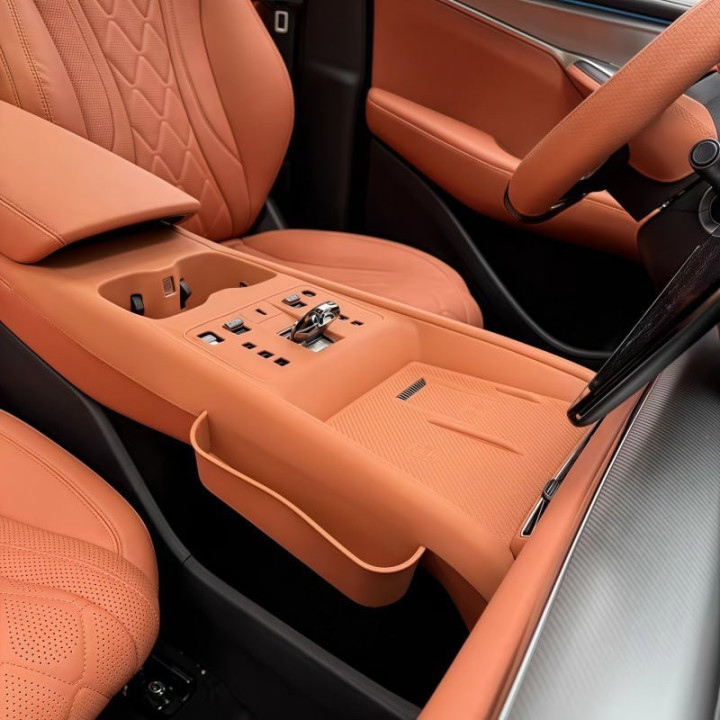 Full-Cover Silicone Console Mat for BYD Sealion 7