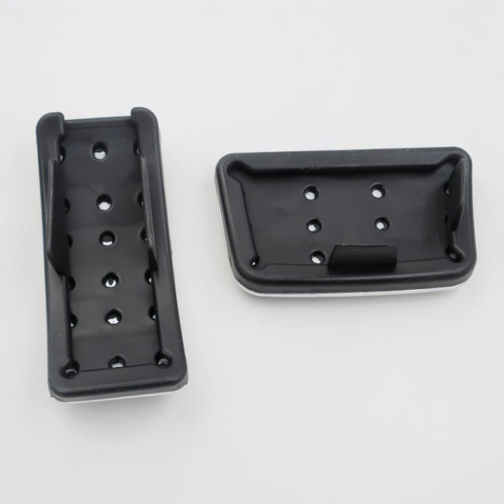 Brushed Aluminum Performance Pedal Covers for BYD ATTO 2/ATTO 3