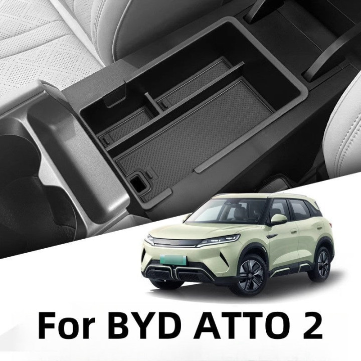 For BYD ATTO 2 Center Console Organizer Tray