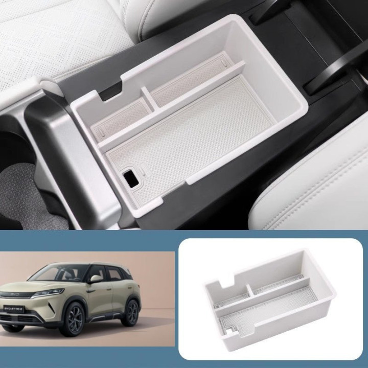 For BYD ATTO 2 Center Console Organizer Tray