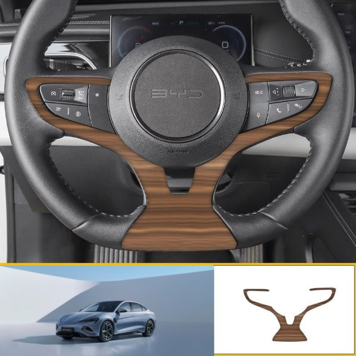 For BYD Seal Steering Wheel Cover Charm Frame