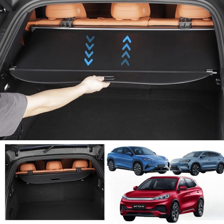 BYD Trunk Privacy Cover Curtain for ATTO 3, Seal U, Sealion 6/7/8