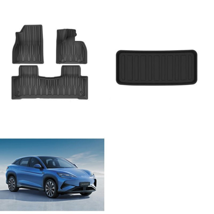 TPE Floor MATS & Trunk & Frunk MATS for BYD Sealion 7