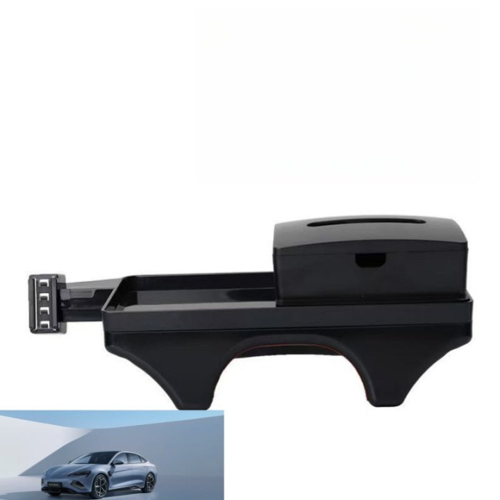 For BYD Seal Screen Rear Tissue Box Mobile Phone Holder