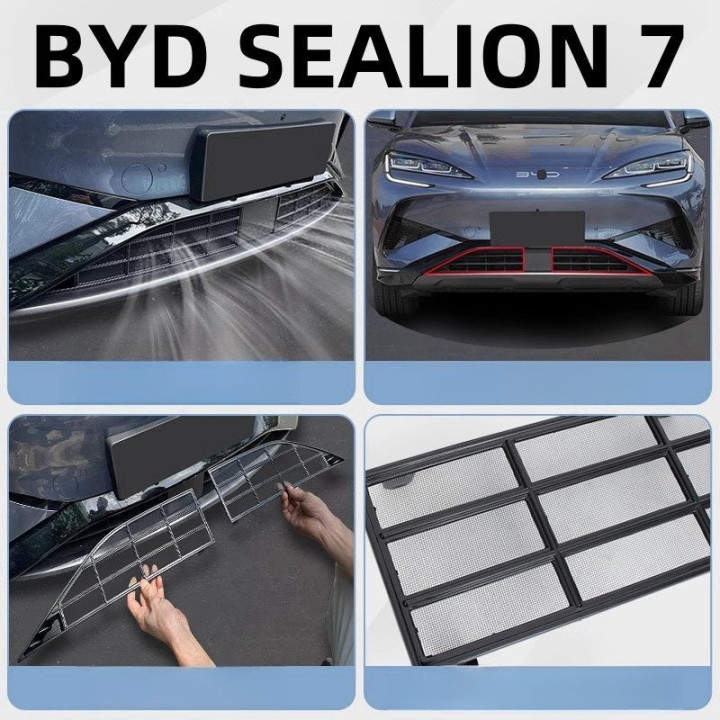 ABS Front Grille Insect Proof Net Guard for BYD Sealion 7