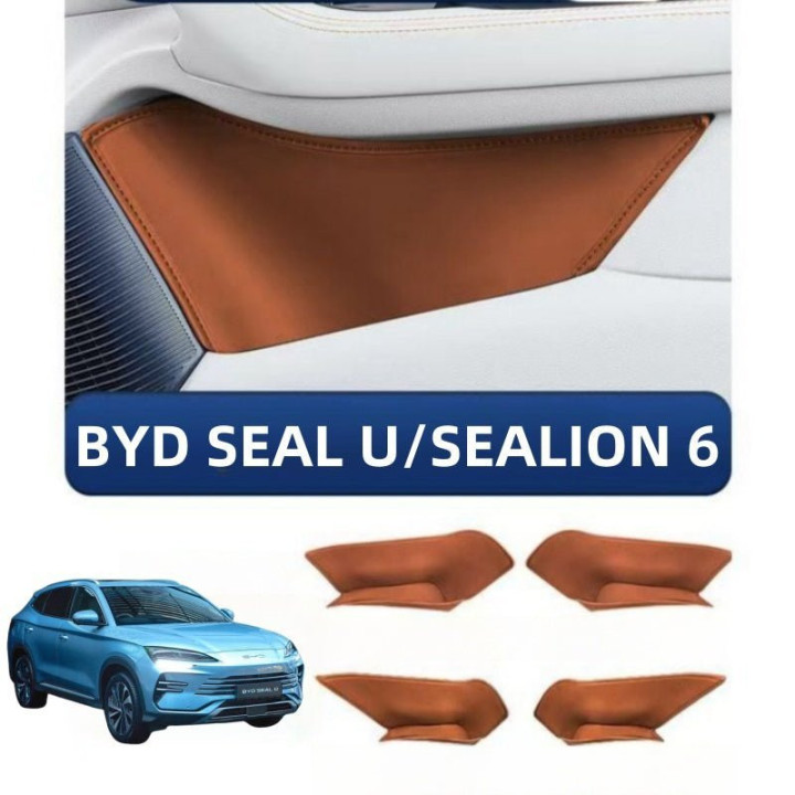 Car Door Storage Box Mats for BYD SEAL U/SEALION 6