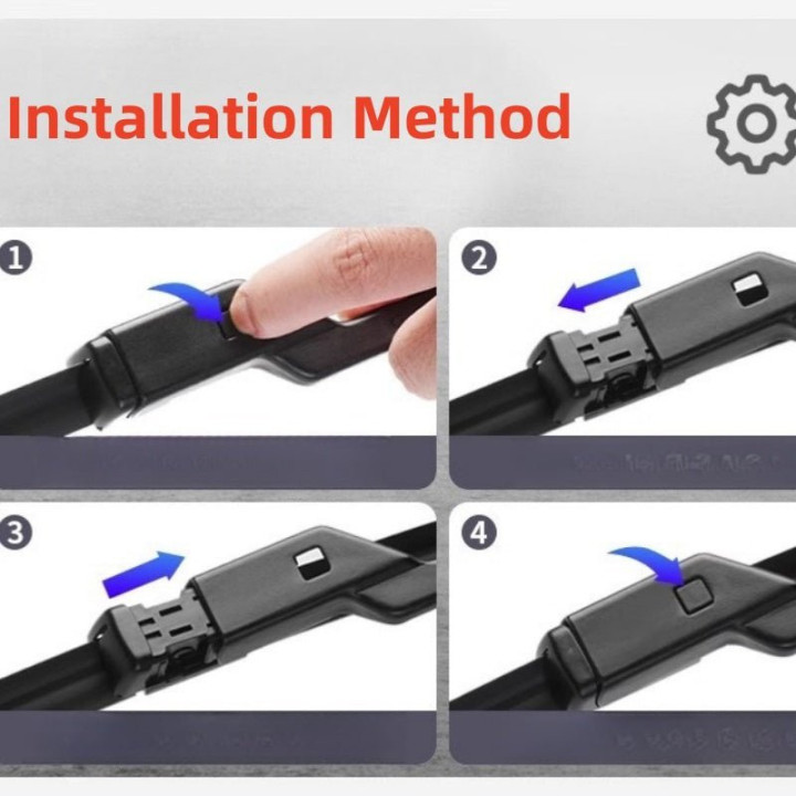 Front Windshield Wipers for BYD Seal U/Sealion 6/SONG PLUS