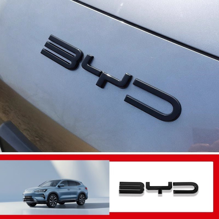 Black Emblem Sticker for BYD Seal U/Sealion 6/Song Plus