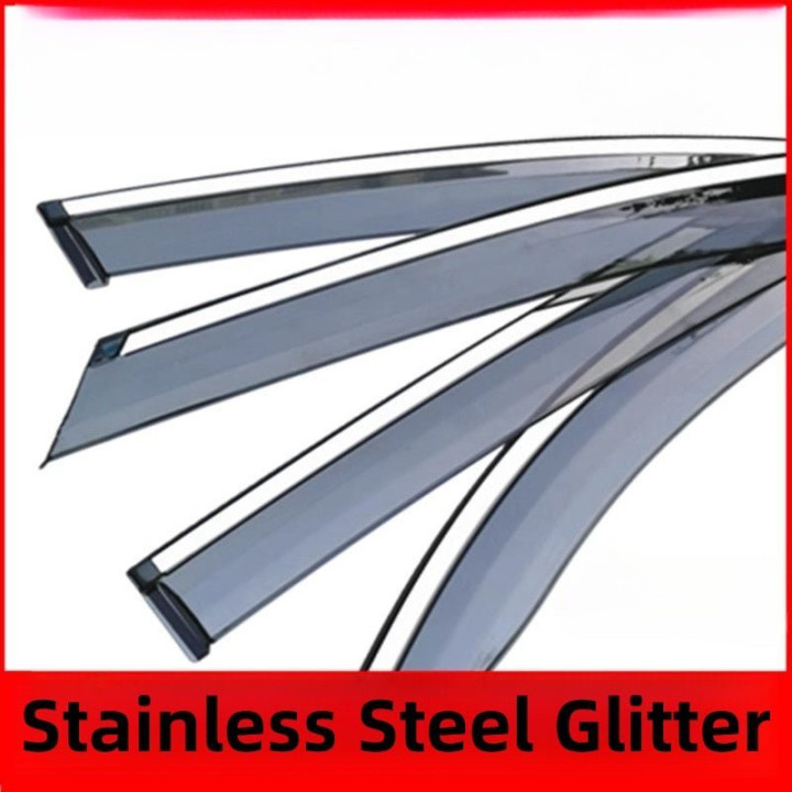 PC Resin Window Visor Rain Guards Weather Shields for BYD Sealion 7