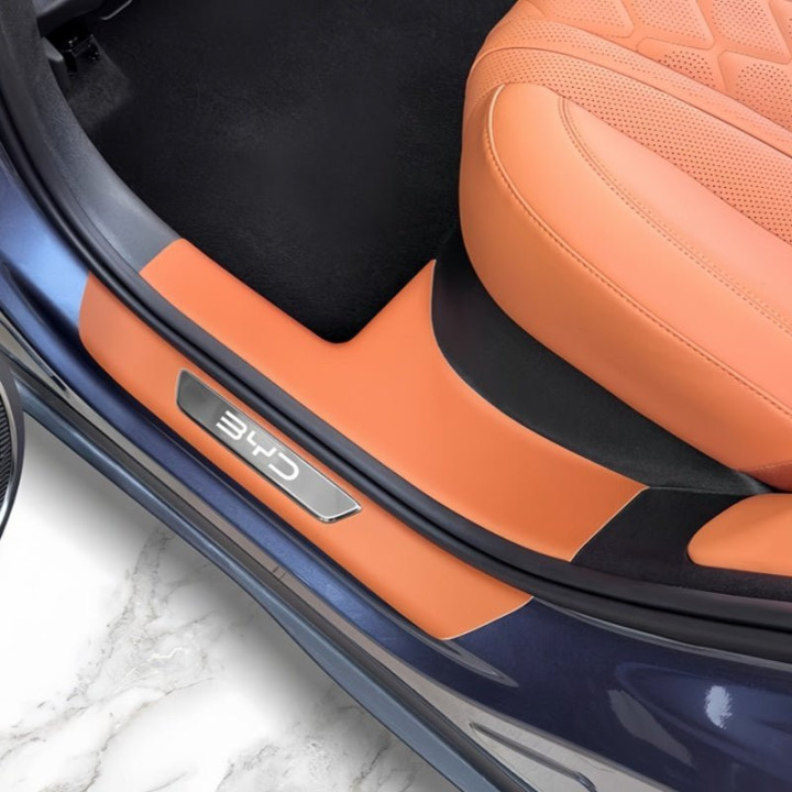 Leather Door Sill Protector for BYD Sealion 7