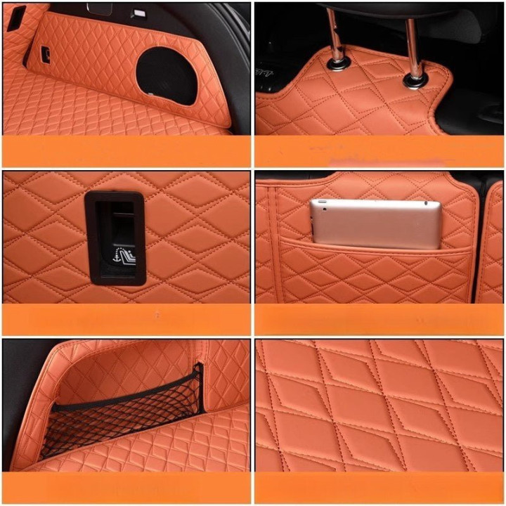 Leather Full Coverage Trunk Mat for BYD Sealion 7