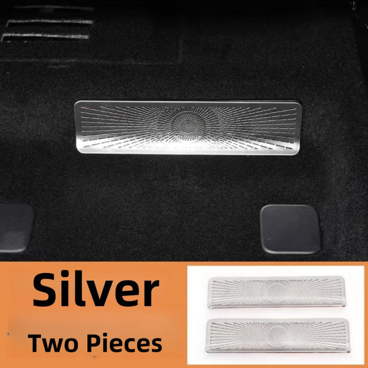 Stainless Steel Under-Seat Air Vent Covers for BYD Sealion 7
