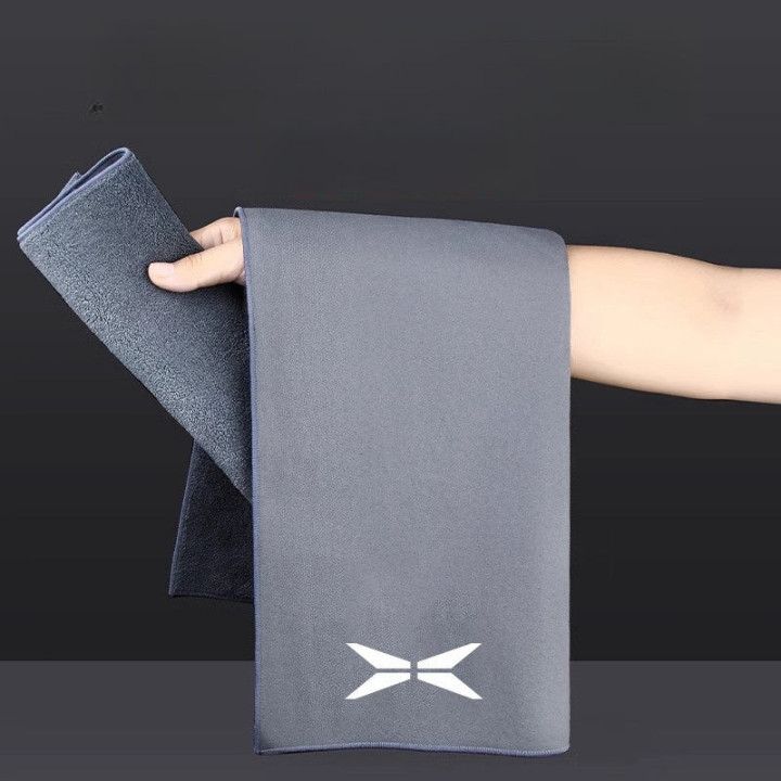 Plush Leather Car Wash Towel for Xpeng G6 G9 P7 P7+ X9
