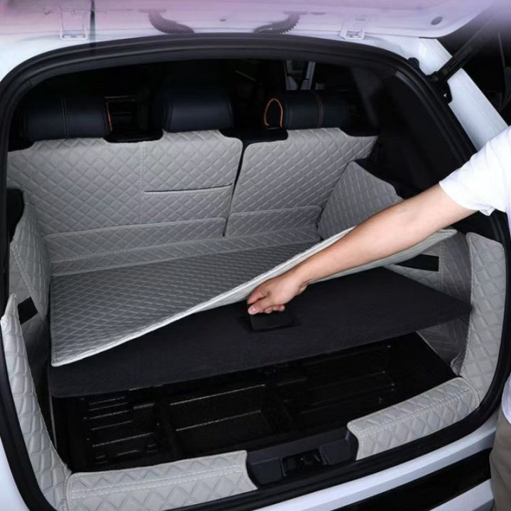 Premium Full-Cover Leather Trunk Mat for BYD Seal U & Sealion 6