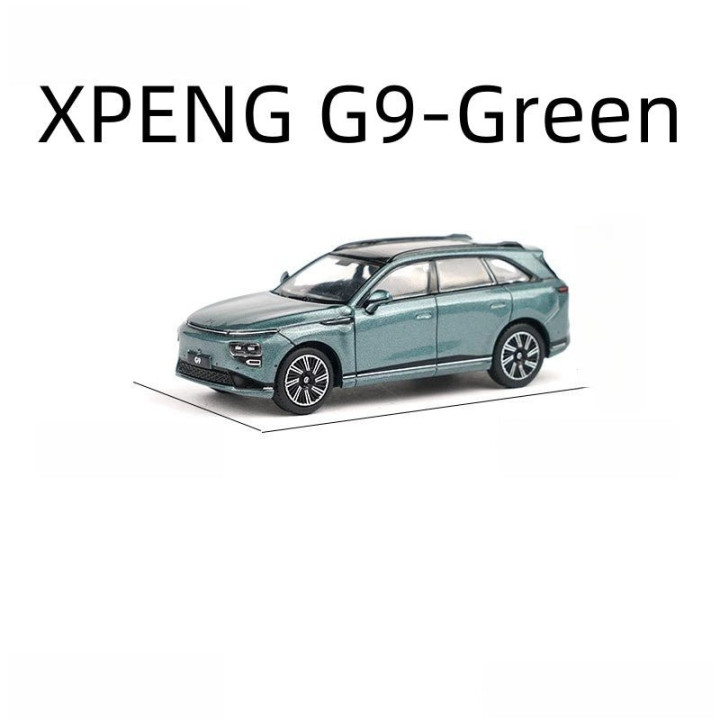 1:64 Scale Alloy Simulation Car Model for XPeng G6 G9 P7 P7+ X9