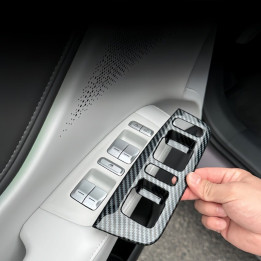 Carbon Fiber ABS Window Switch Cover for 2023-2026 XPENG G6