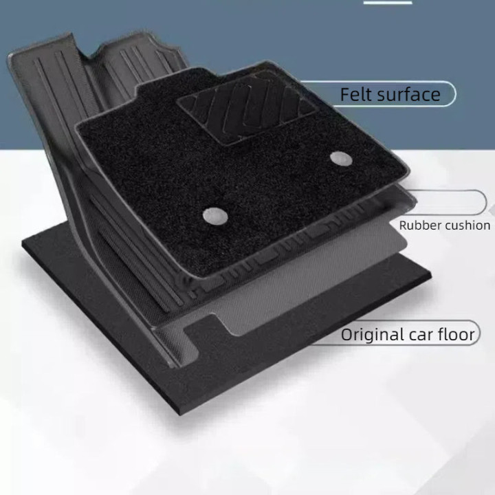 2 - Layer Floor Mats for BYD Seal