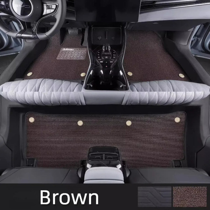 2 - Layer Floor Mats for BYD Seal