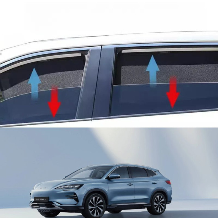 Magnetic Sunshade Set for BYD Seal u & Sealion 6