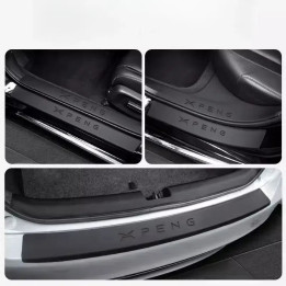 Leather Door Sill Protector Trim for Xpeng G6/G9/P7/P7+/L03