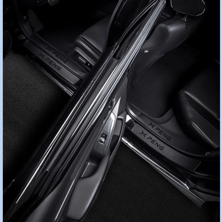Leather Door Sill Protector Trim for Xpeng G6/G9/P7/P7+/L03