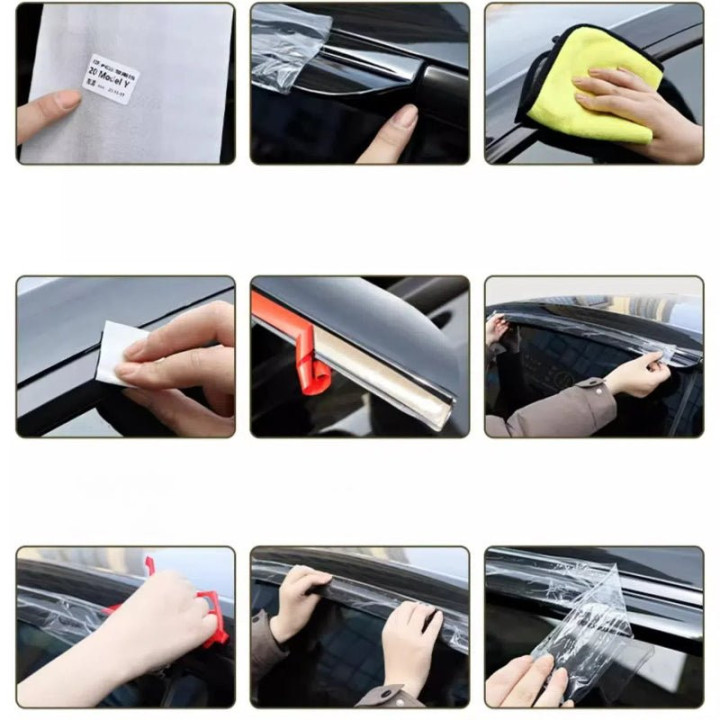 Window Visor Deflector for XPeng G6/G9/P7/P7+/X9