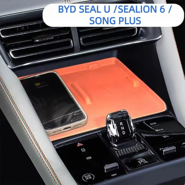 Wireless Charger Silicone Pad for BYD Seal U/Sealion 6/SONG PLUS