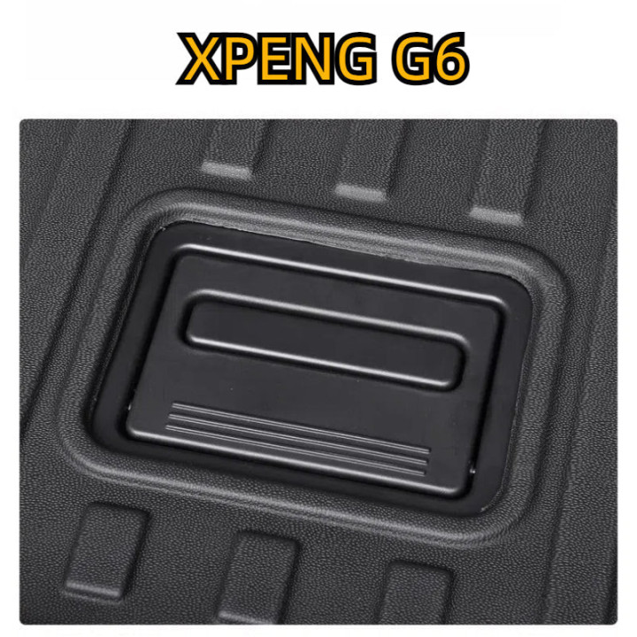 TPE Trunk Mat & Rear Seat Back Protector for Xpeng G6 2023-2026